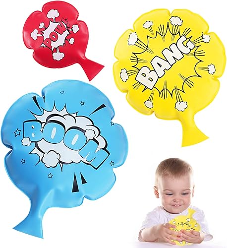 3 juguetes de cojín Whoopee para niños 4 pulgadas 7 pulgadas 8 pulgadas Whoopee cojín juguete de pedos Whoopee para niños juguetes de broma regalos