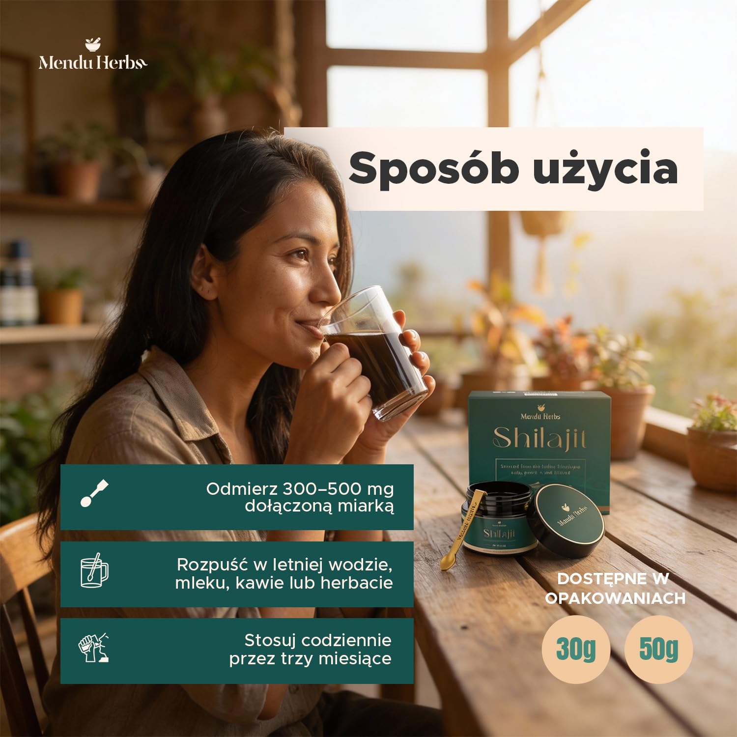 Czysta Himalajska Żywica Shilajit 2 × 30 g - 75% Kwasu Fulwowego - Ponad 85 Minerałów - 100% Oryginalna - Testowana Laboratoryjnie - Energia, Regeneracja, Wsparcie Mózgu