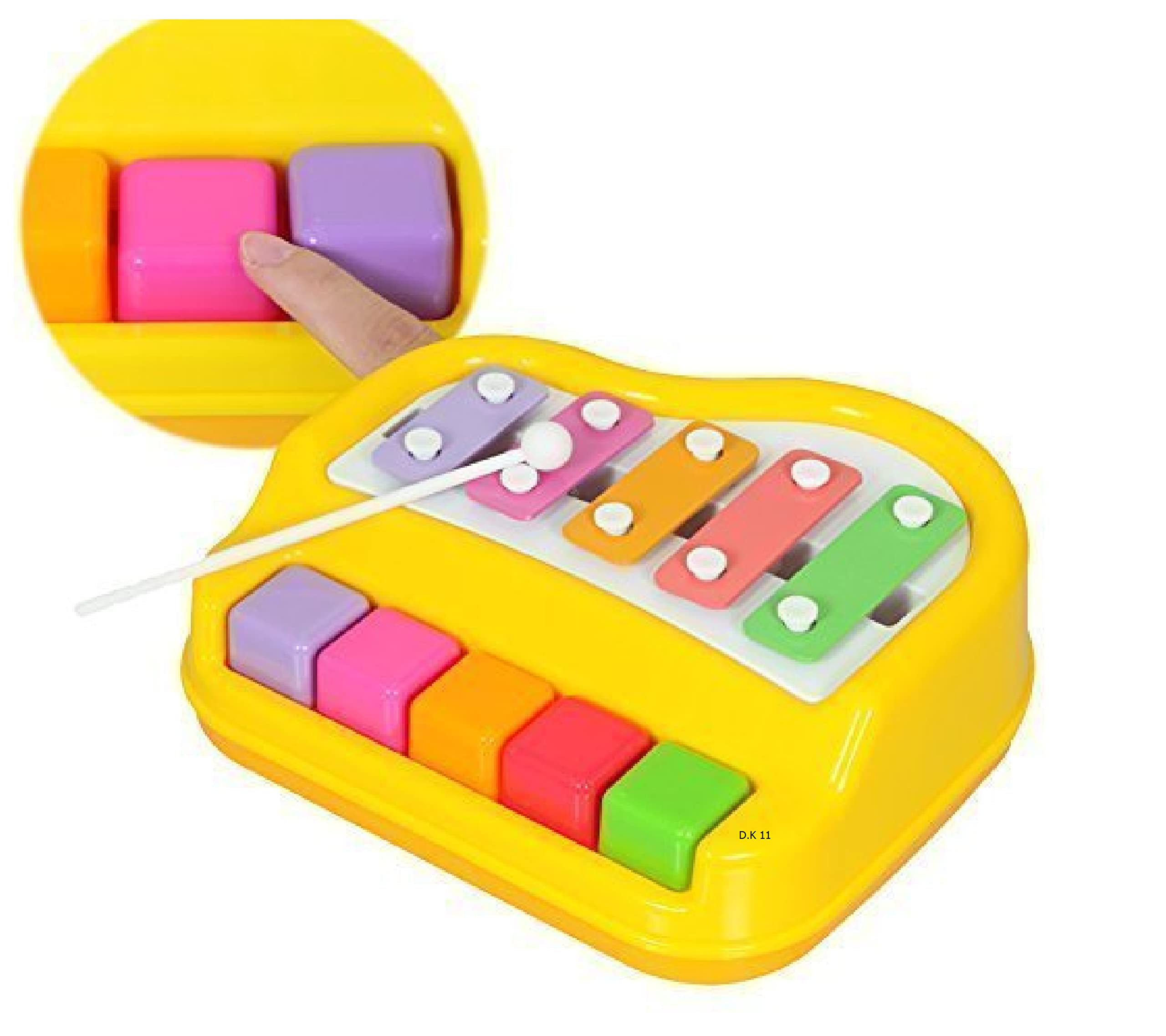 Buy D.k 11® Happy Xylophone + Piano 2 in 1 Musical Toy with 2