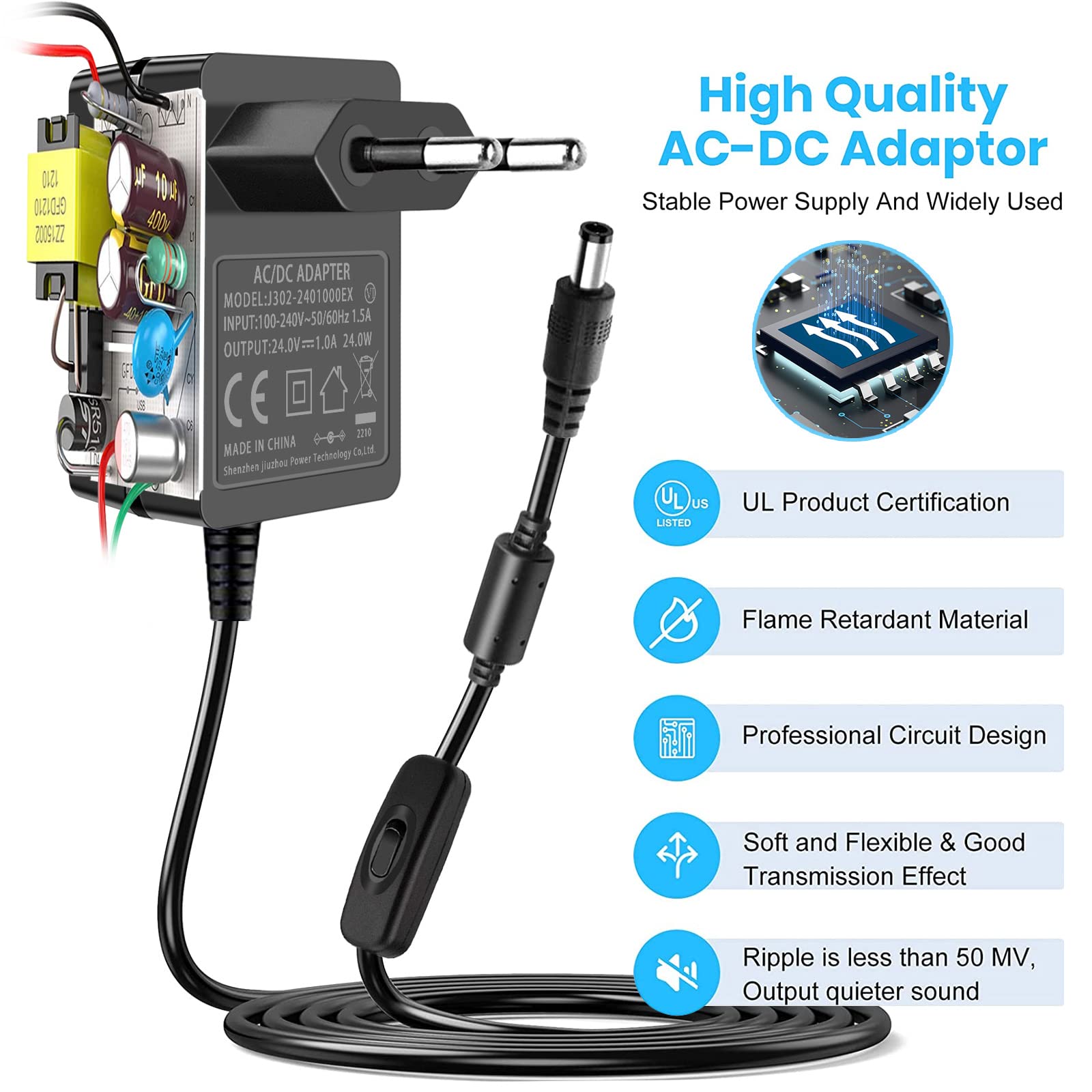 Hyperice Hypervolt Charger 25.2V Adapter Charger For Hyperice Hypervolt ...