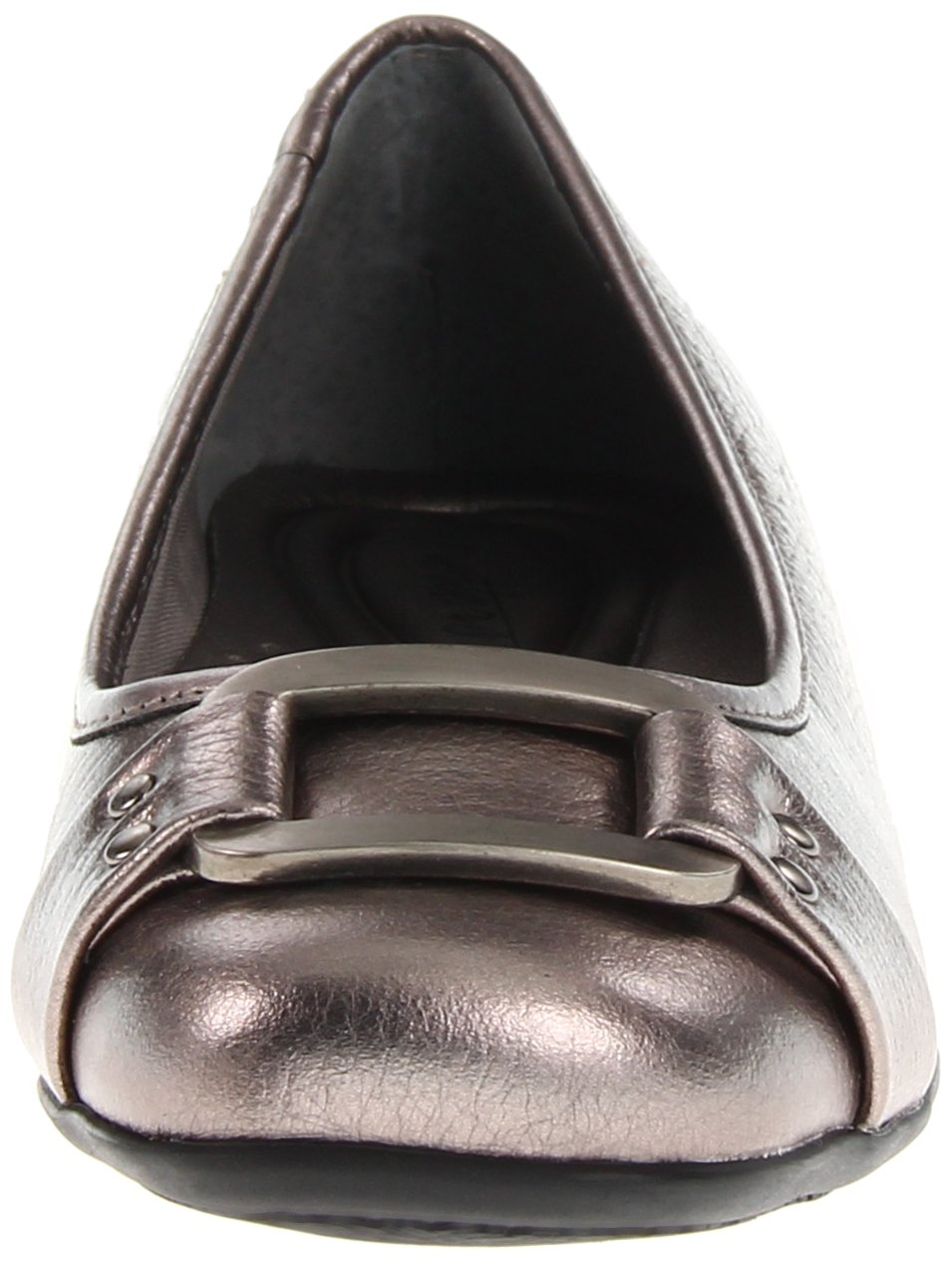 Trotters Mujer Sizzle Flat, Estaño metálico, 41 EU X-Ancho
