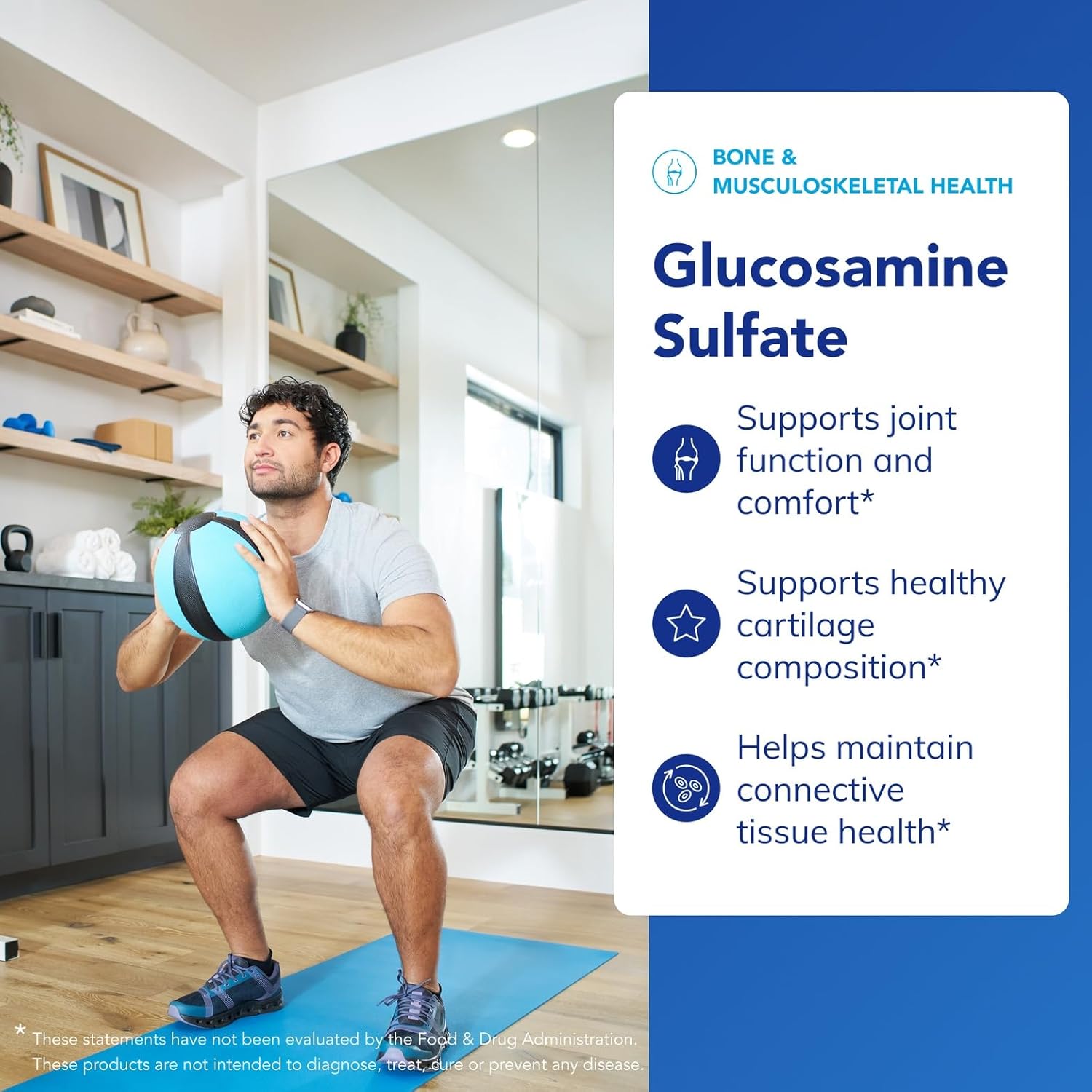 Pure Encapsulations Glucosamine Sulfate 1,000 mg | Supplement for Joint Support and Mobility, Cartilage Health, and Connective Tissue* | 360 Capsules
