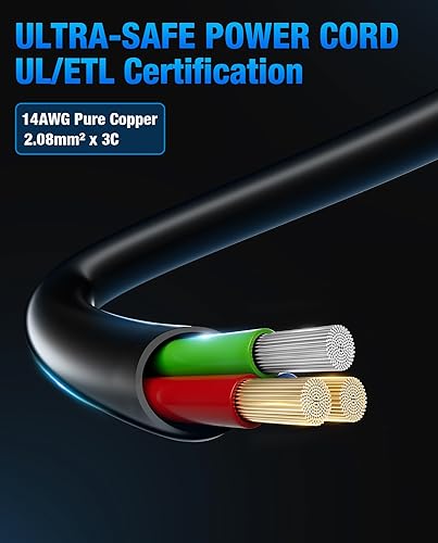 Miniatura 4 de Cable de carga de estación de energía resistente, cable de carga rápida para Jackery Explorer 200015001000 Pro, Ecoflow DeltaRiver Series, Bluetti