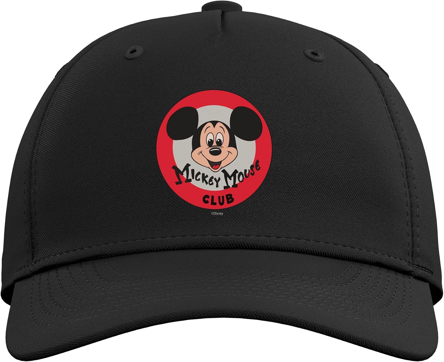 Disney 100 Mickey Mouse Club Logo Color Vintage D100 Adjustable Baseball Hat image 2