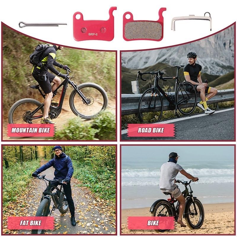Fahrrad Trommelbremsensatz Fahrrad Hydraulische Scheibenbremsbeläge Passend Für M535 Bremsbeläge Straße Mountainbike Bremsbeläge Passend Für A01S M06S M07S