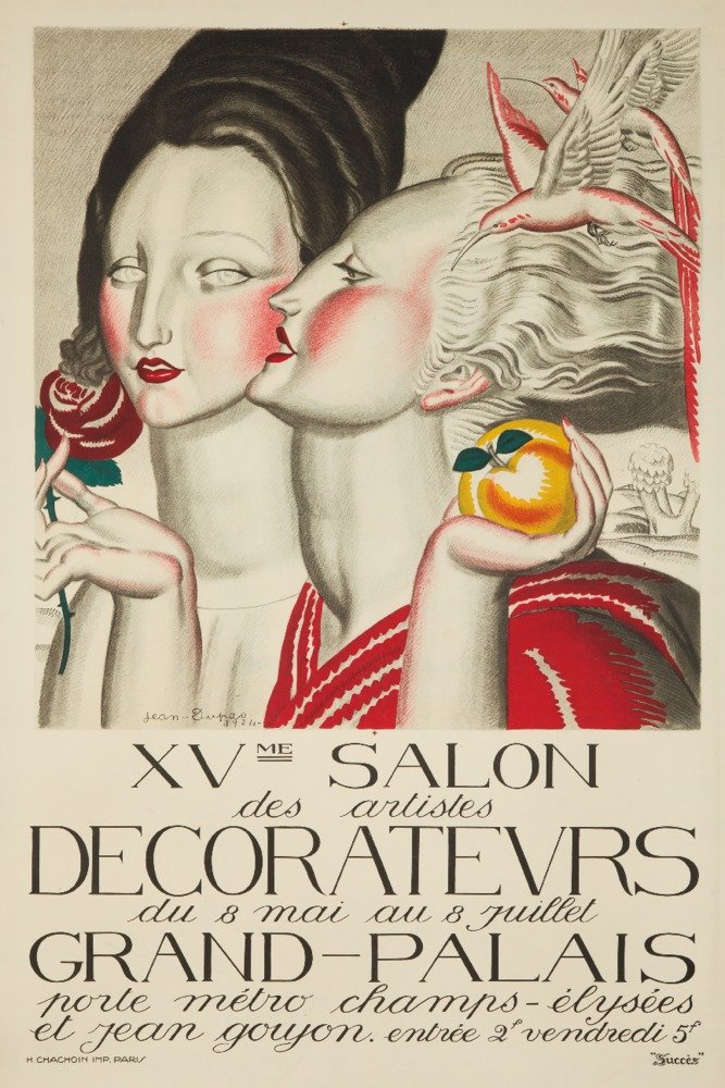 Amazon.com: XVme Salon des Artistes Decorateurs (large) Vintage