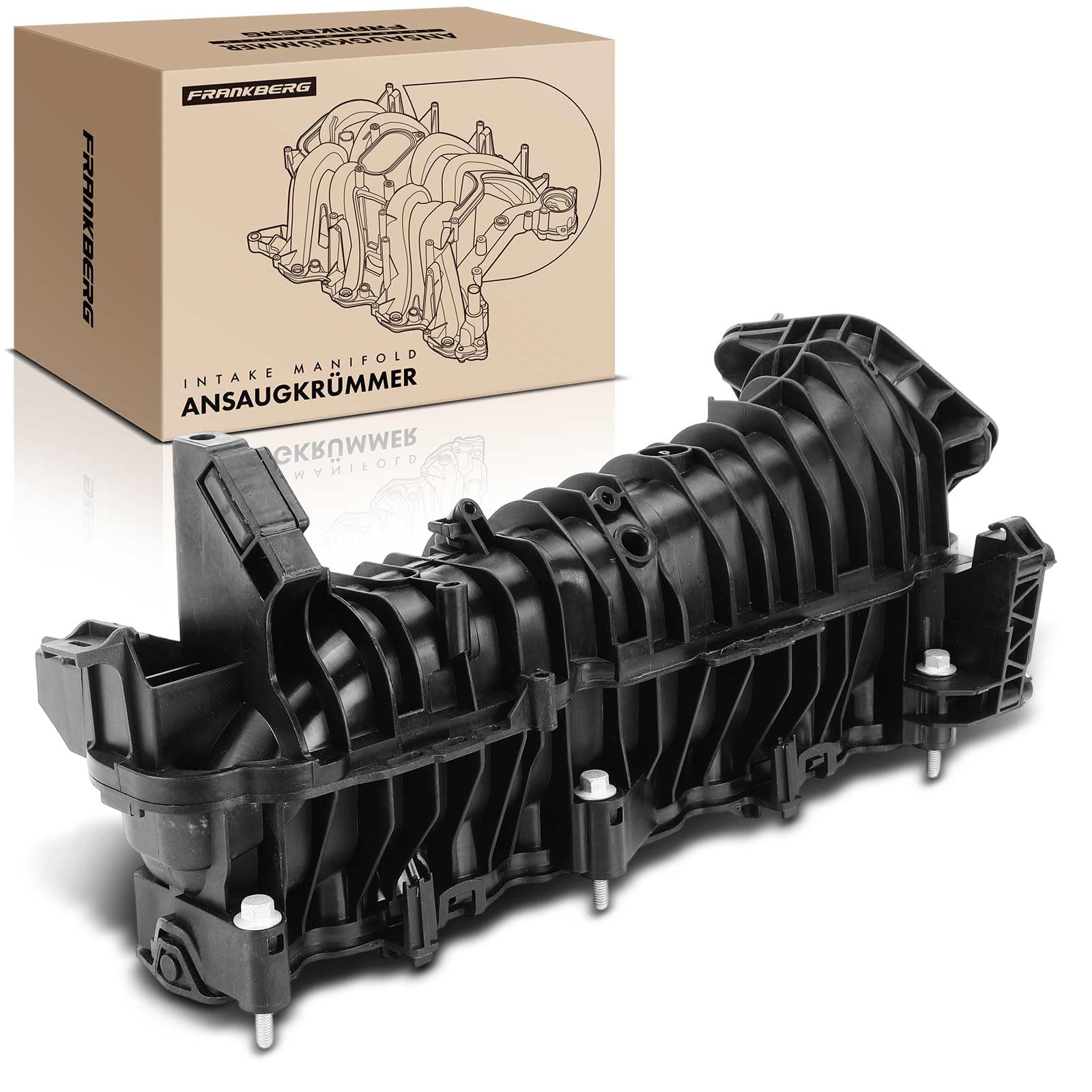 Frankberg Collettore di aspirazione con guarnizione 11618506406 | Compatibile con: Serie 3 F30 F80, Serie 3 Touring F31, Serie 1 F20, Serie 1 F21, Serie 3 E90, Serie 3 F30 F35 F80