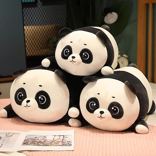 Miniatura 9 de Peluche de panda de 16 pulgadas, almohada para abrazar, almohada para dormir, panda de peluche, regalo de anime abrazable para niños y amantes en