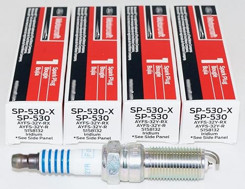 OverstockDirect Bujías de iridio originales OEM SP530X (paquete de 4) AYFS32YRX