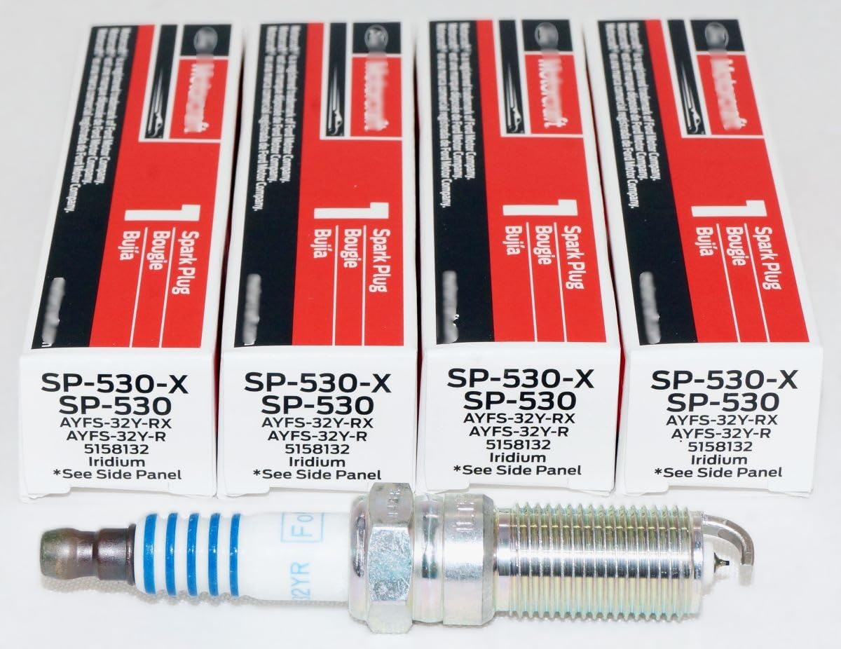OverstockDirect Genuine OEM SP530X Iridium Spark Plugs (4 pack) AYFS32YRX