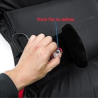 Vista 6 de Luwint Hi-Vi - Boya inflable de buceo y boya de marcador de superficie de 5 pies