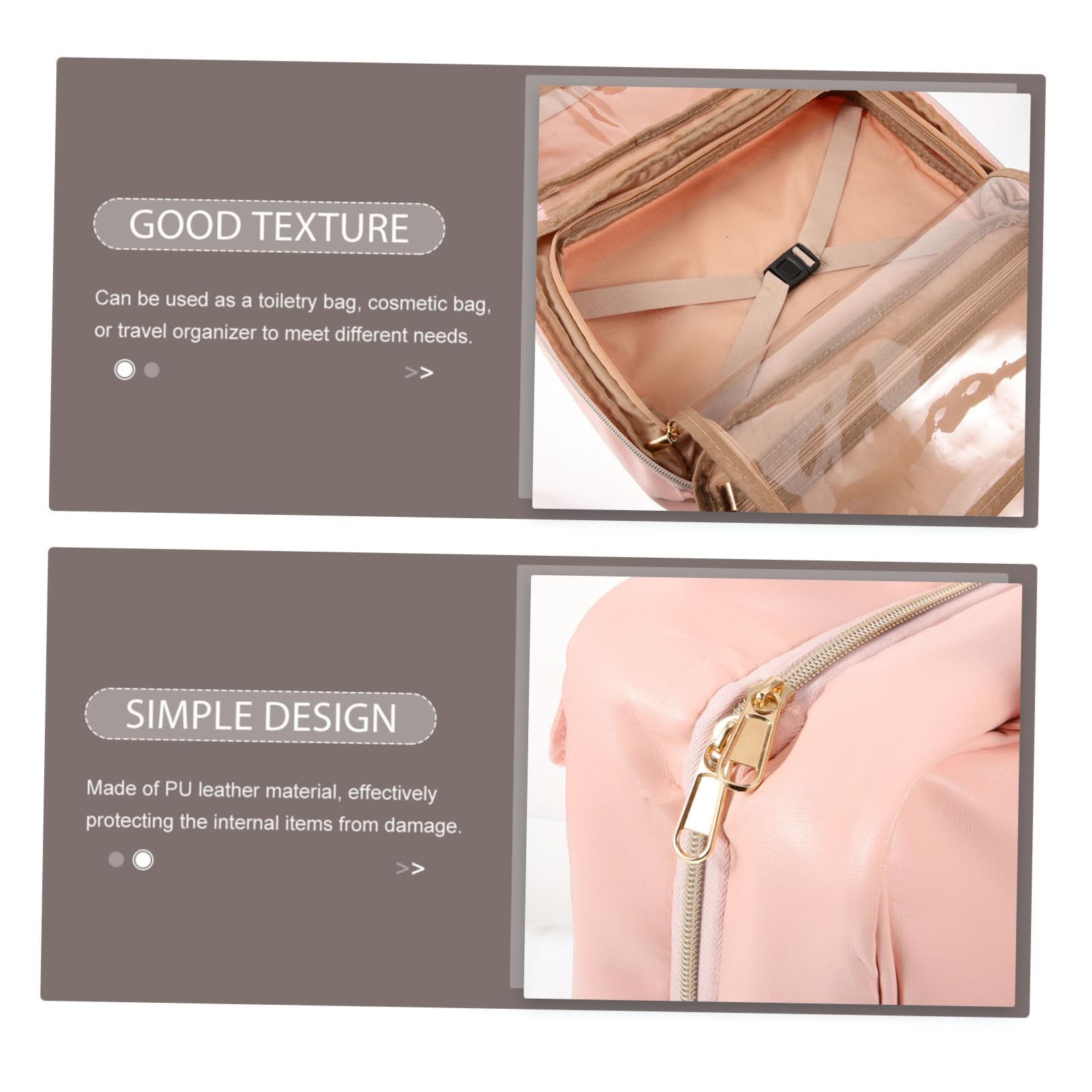 Mikinona Borsa Da Viaggio Da Appendere Per Donna Organizer Multifunzionale Per Articoli Da Toeletta E Trucco
