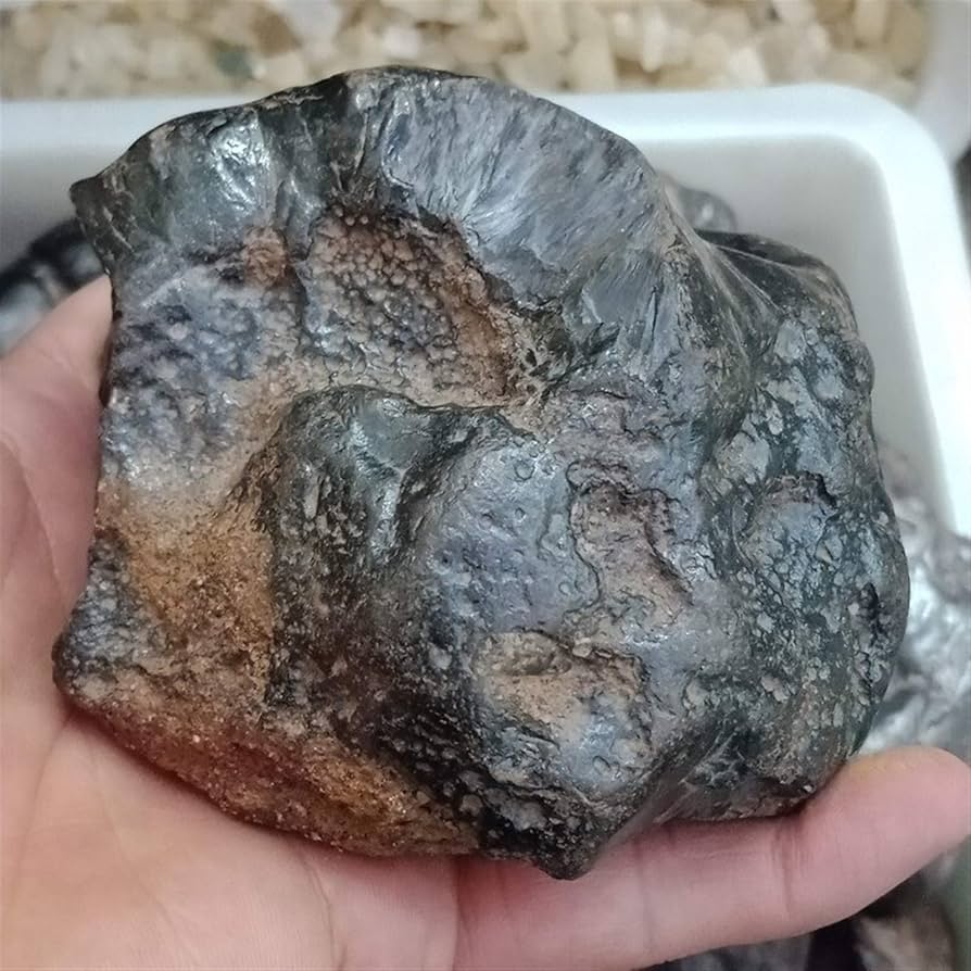 自然石 隕石 Amazon.co.jp: Sairui 300-1300g天然ケイ化鉄隕石岩石原石鉱物