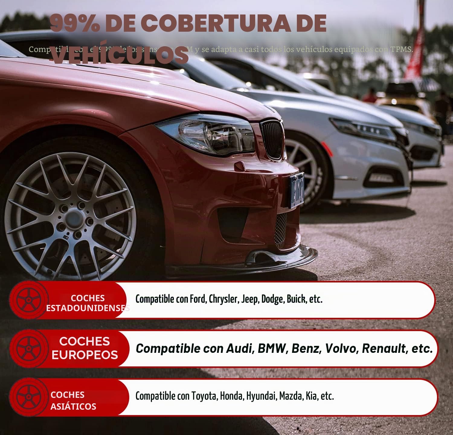 LAUNCH LTR-01 Sistema de Control de la Presión de Neumáticos de Frecuencia Dual Programada de RF Sensor TPMS, Herramienta de Programación TPMS