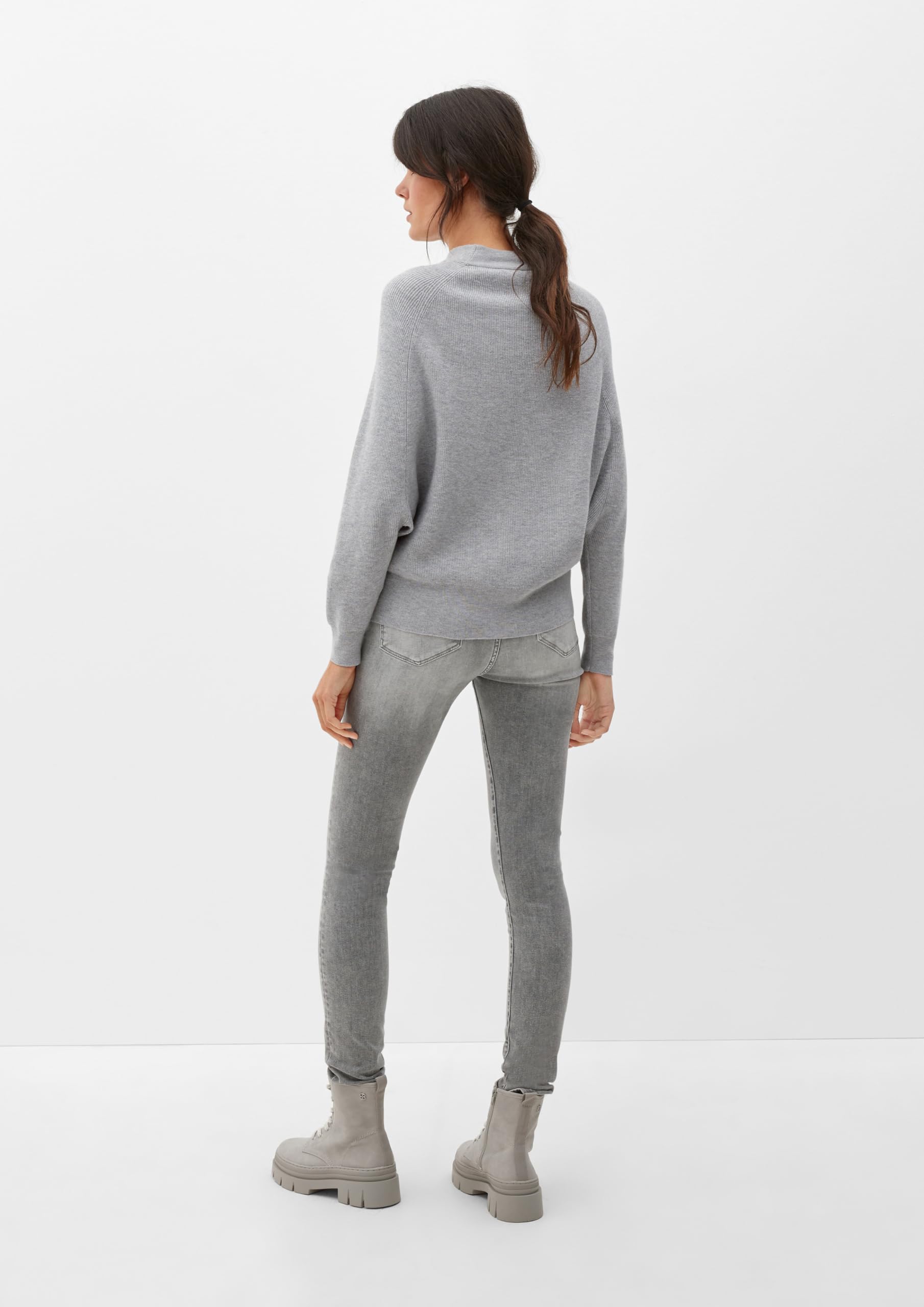 s.Oliver Strickpullover mit Fledermausärmeln