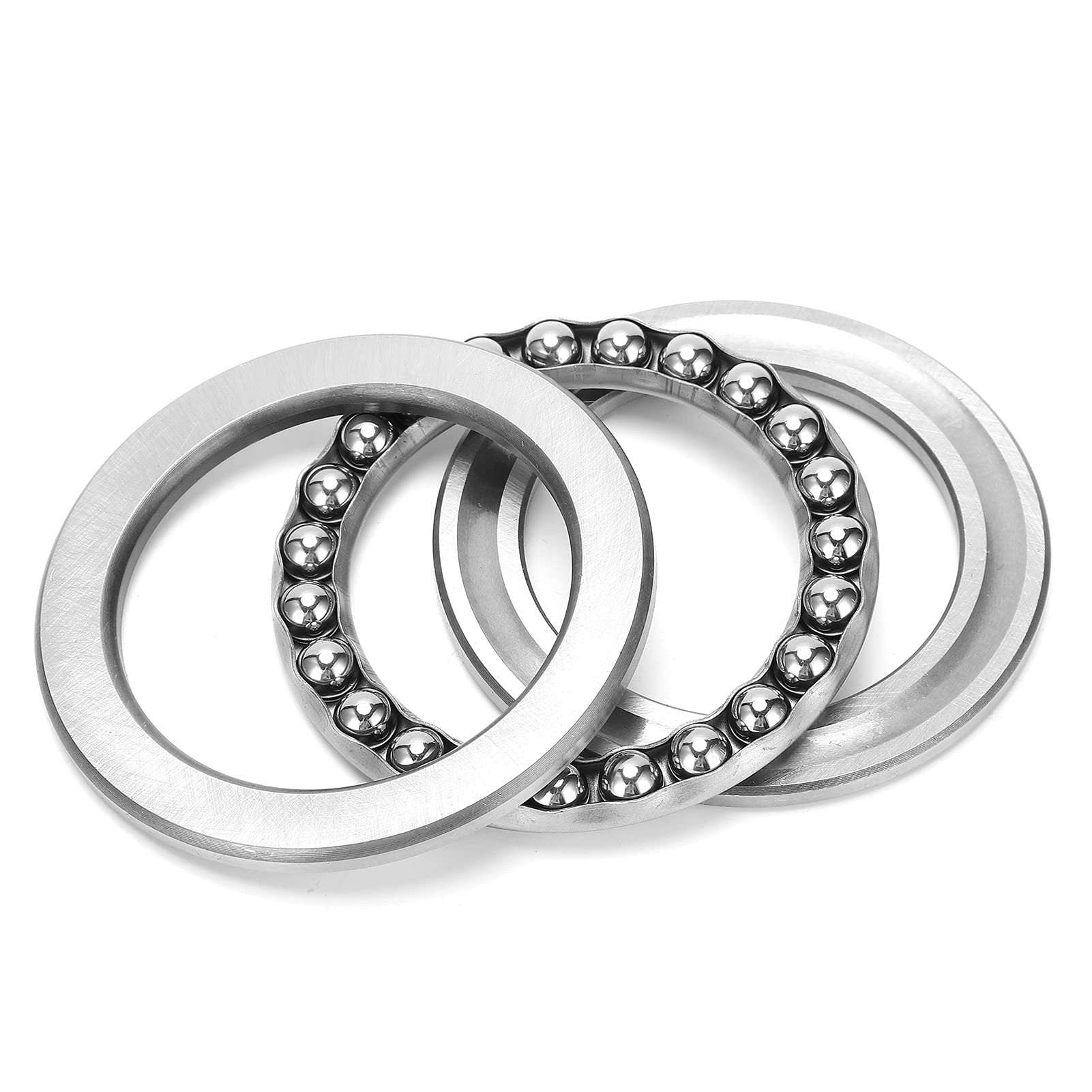 Thrust Ball Bearing 51111 Steel Automotive Machine Tool Quiet Rotation High Performance for Lathe Machine