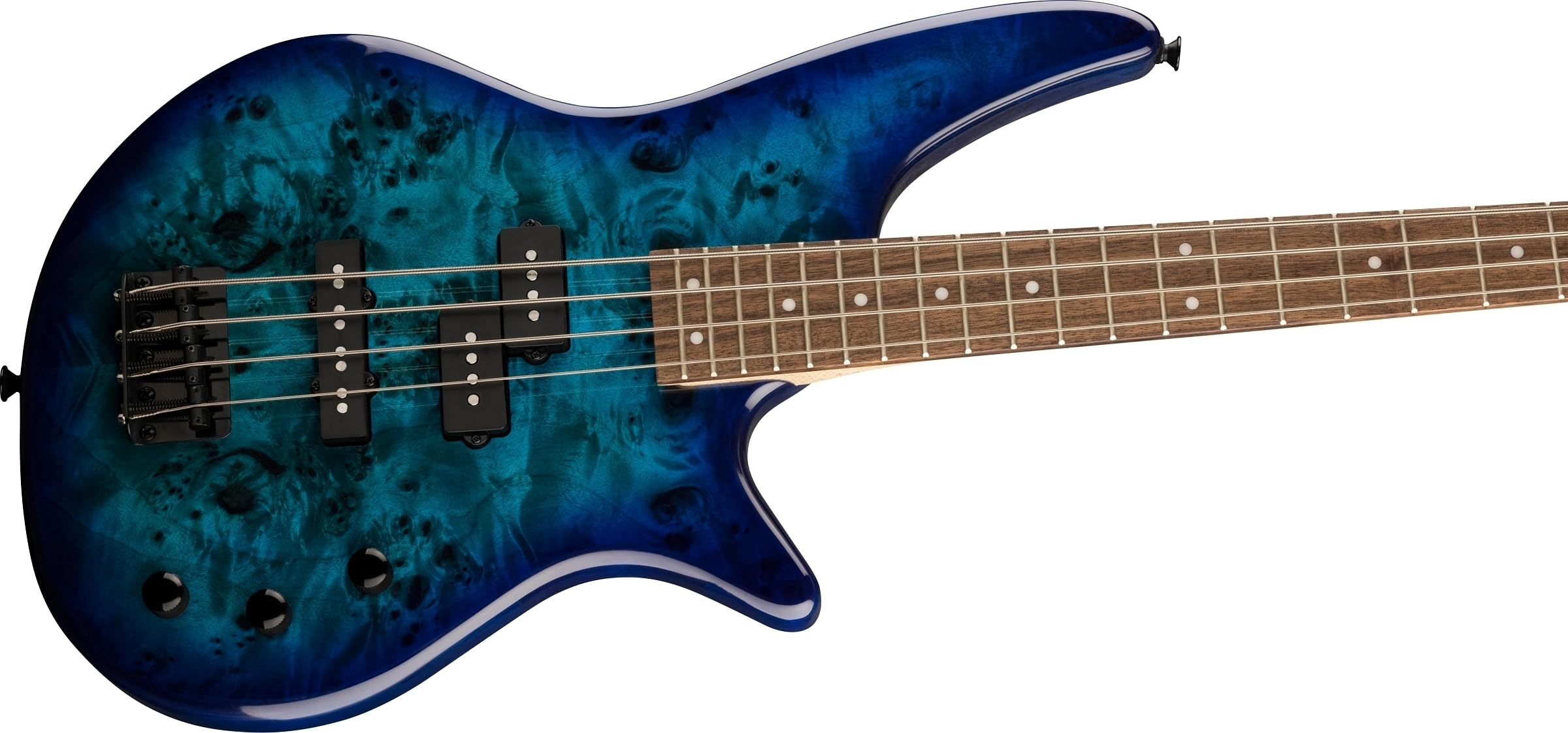 Amazon.com: Jackson JS Series Spectra Bass JS2P, Blue Burst
