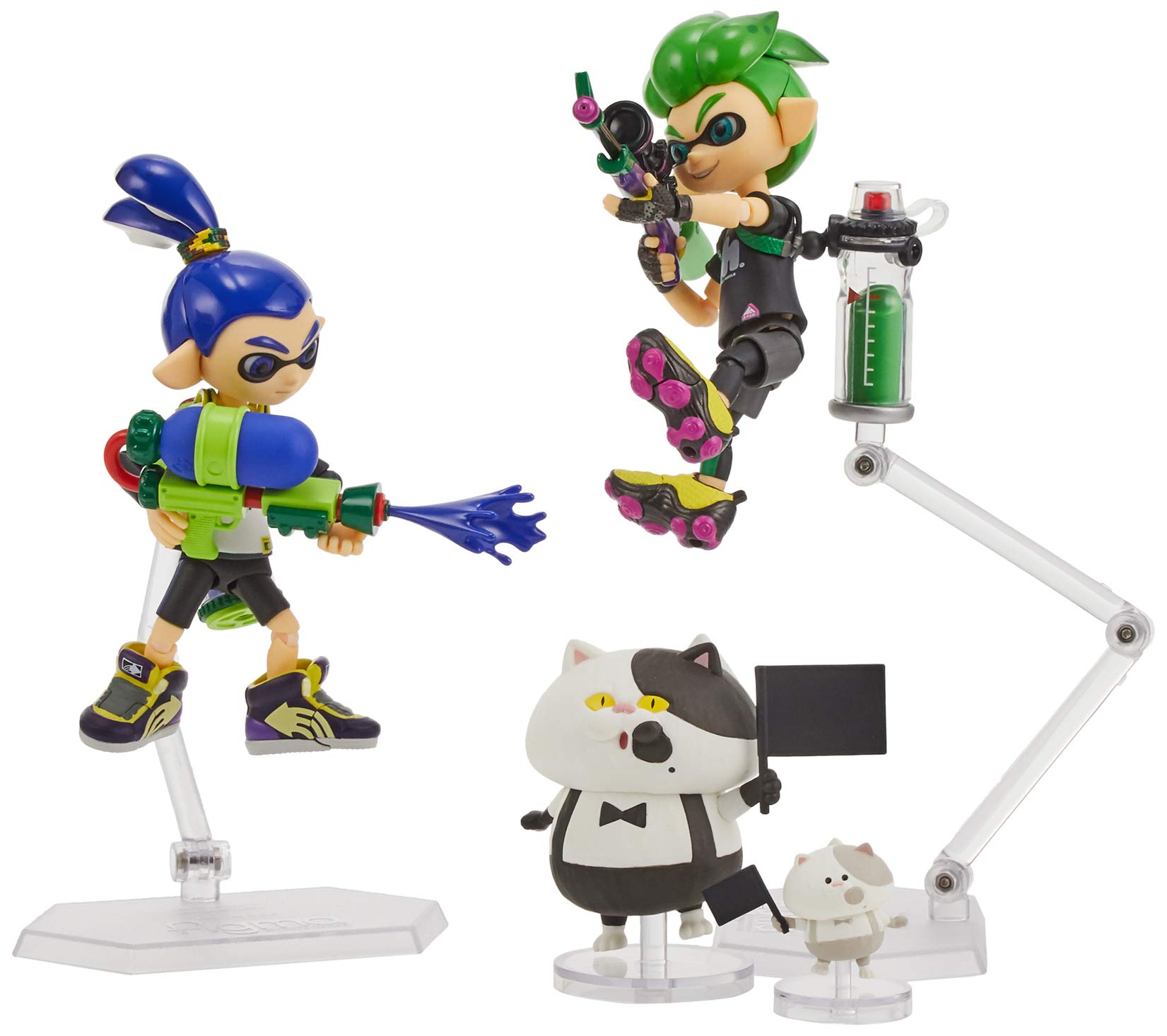 Juego de figuras de acción Figma Good Smile Splatoon...B081CZDGVJ