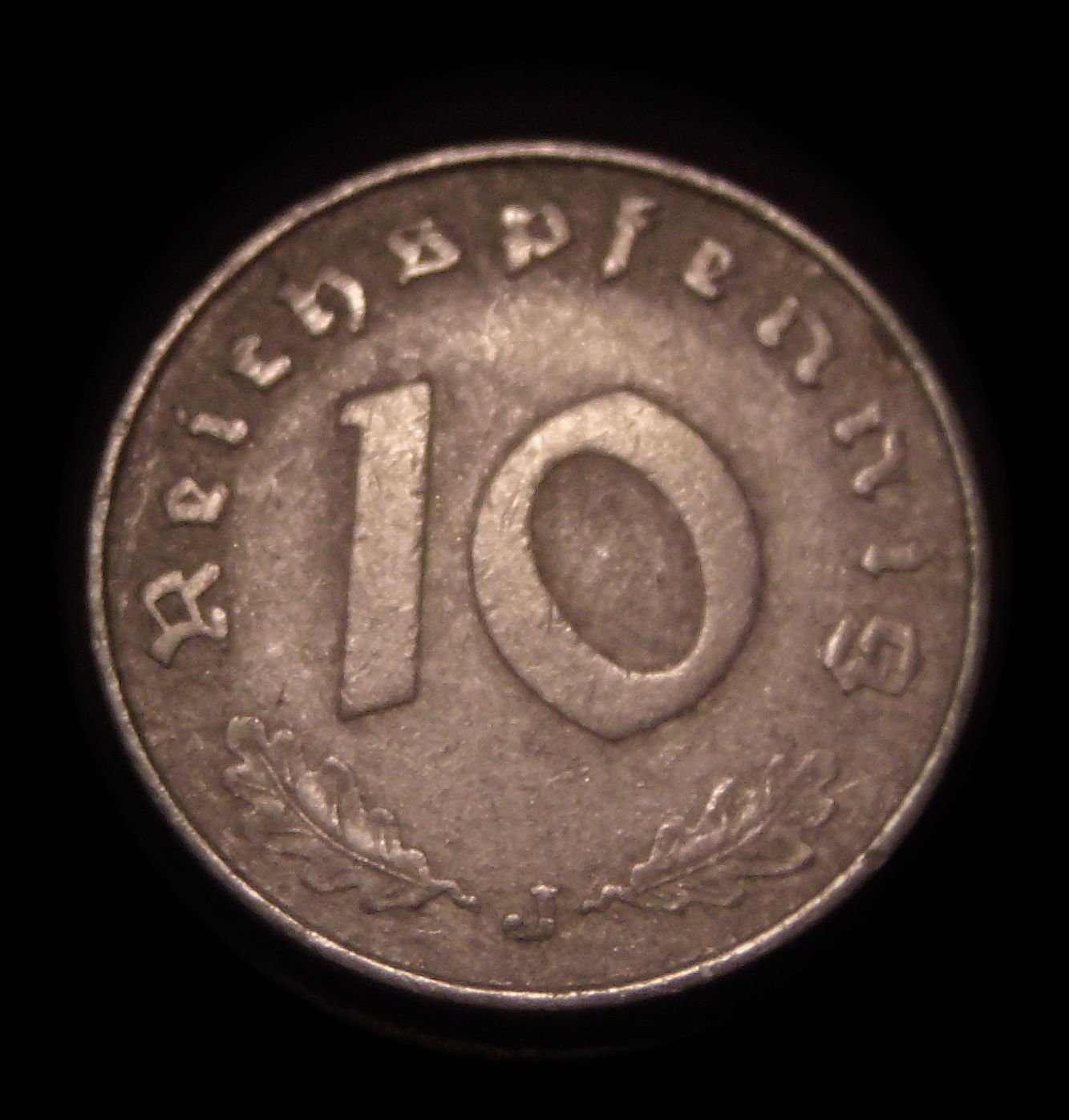 Amazon.com: 1941-J Nazi Germany - 10 Reichspfennig - Very Fine