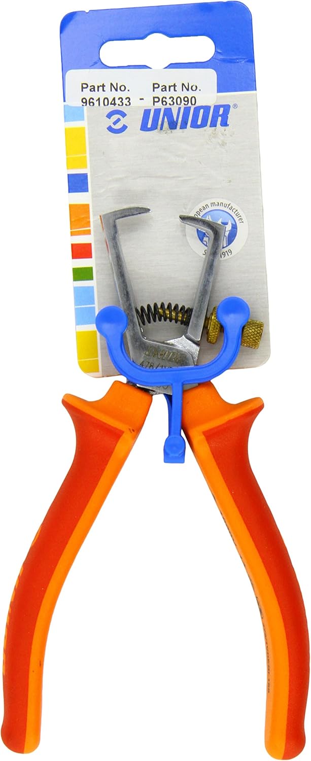Unior 9610433 Wire Strip Pliers Insulated, 160 mm