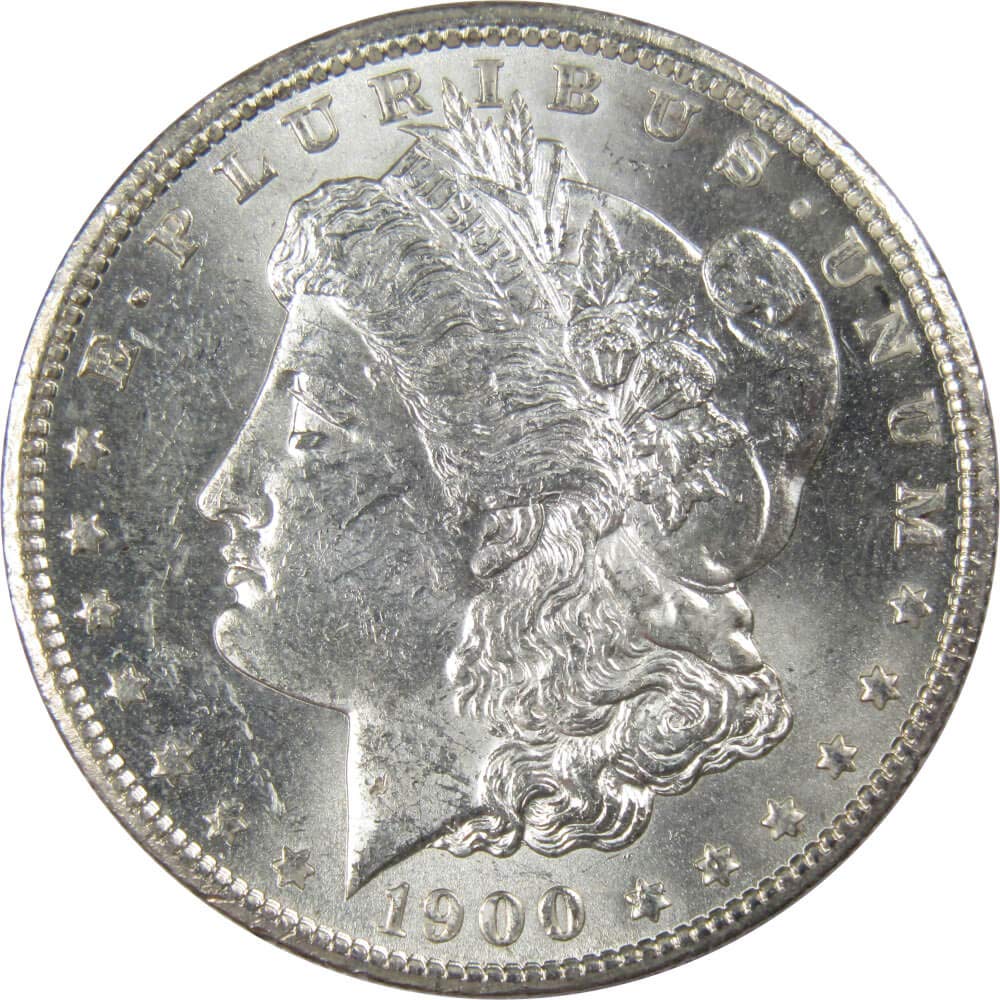 1900 O Morgan Dollar AU About Uncirculated 90% Silver $1 US Coin Collectible Thumbnail