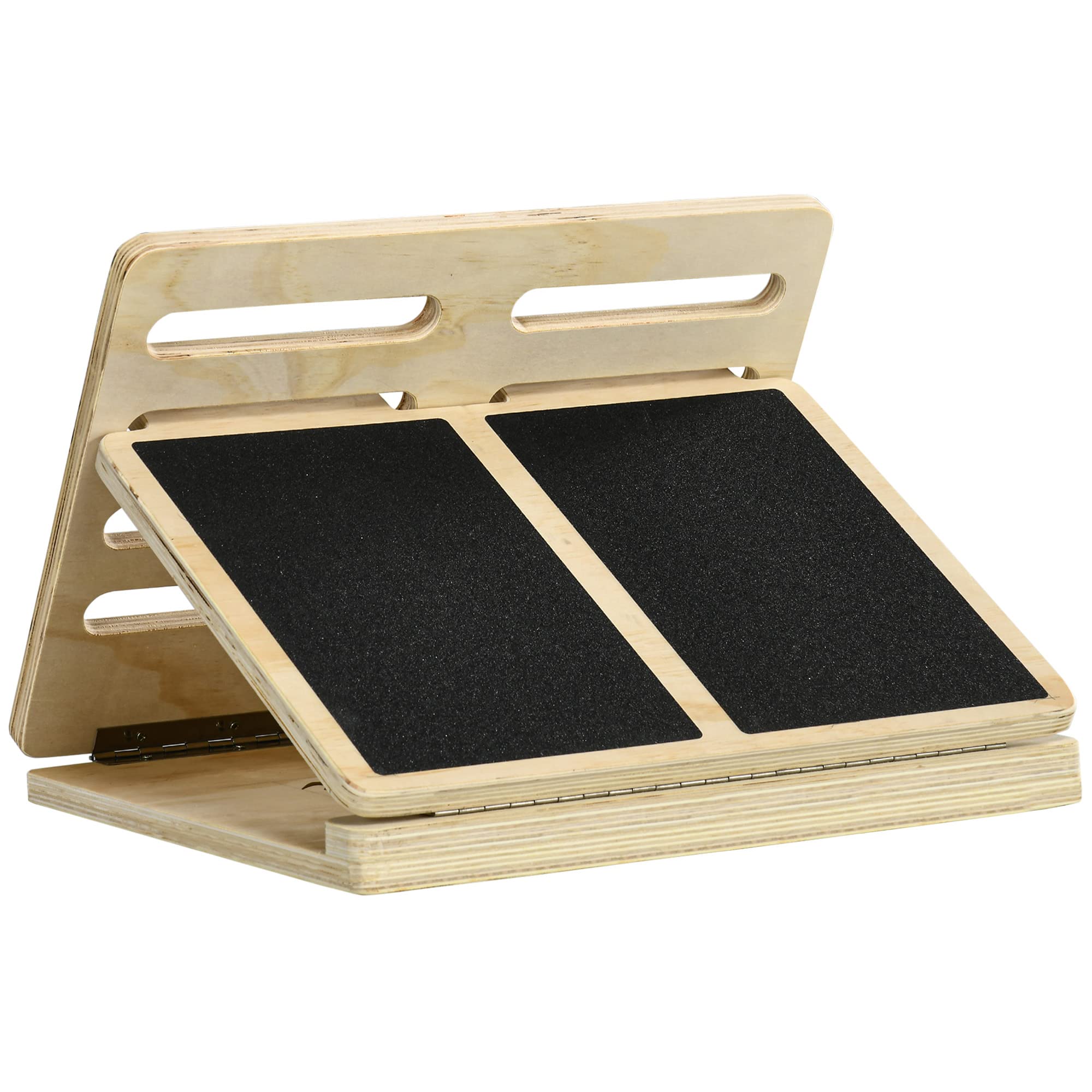 Soozier Slant Board, Adjustable Calf Stretcher Incline Board for Calf Stretching, Non-Slip and Foldable for Portability