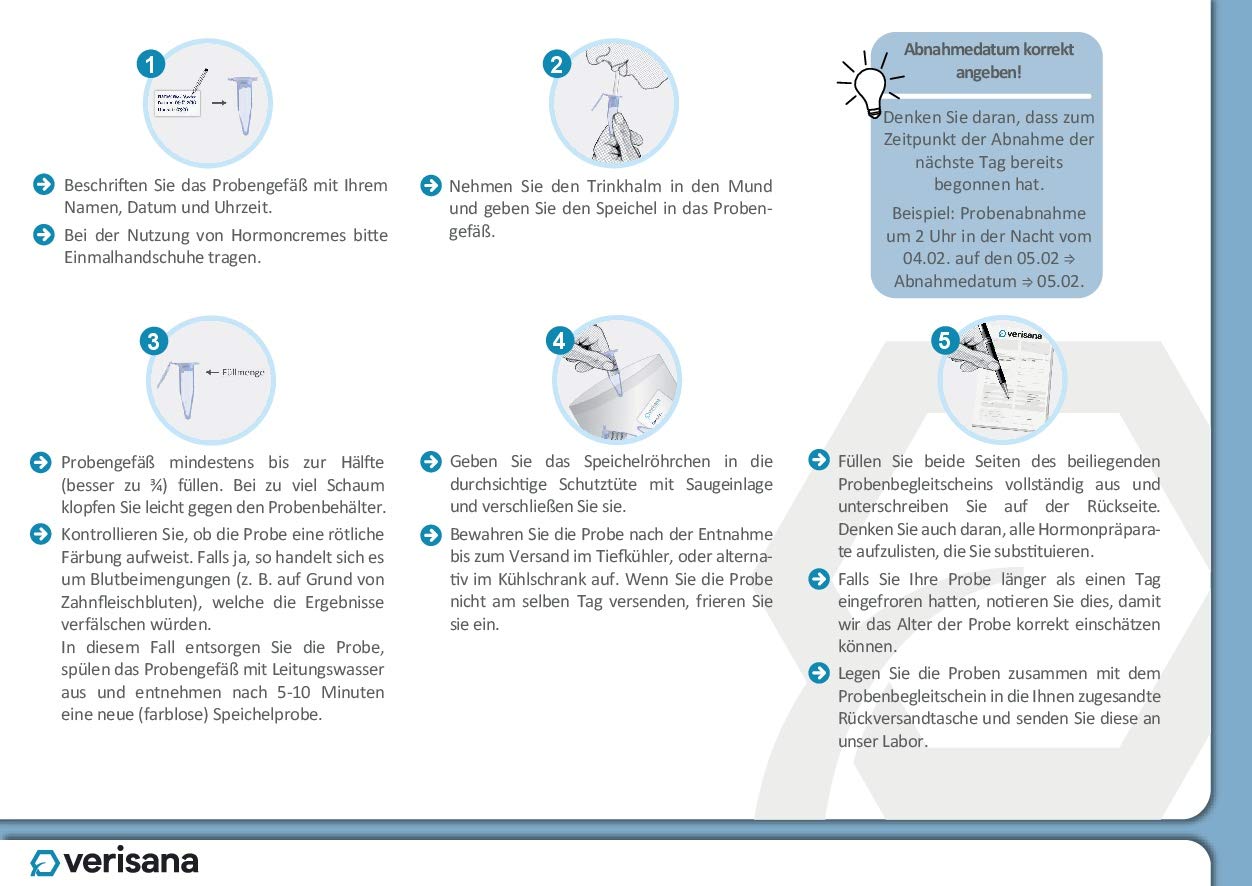 Melatonin Test – Hormontest zur Bestimmung von Melatoninmangel & möglichen Ursachen von Schlafstörungen – Verisana