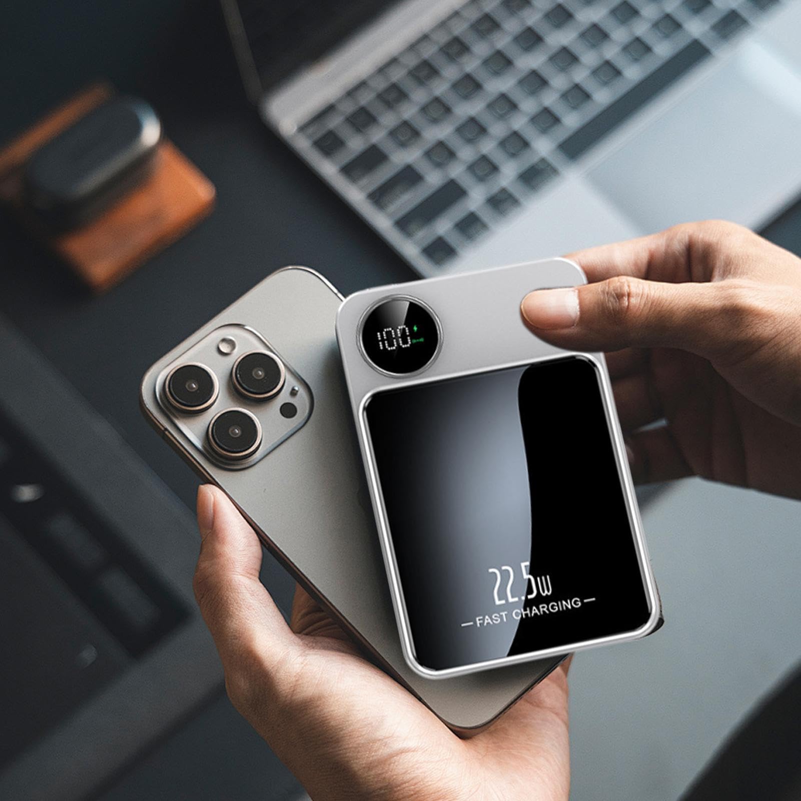 Chargeur sans Fil Support Magnétique Portable Rapide