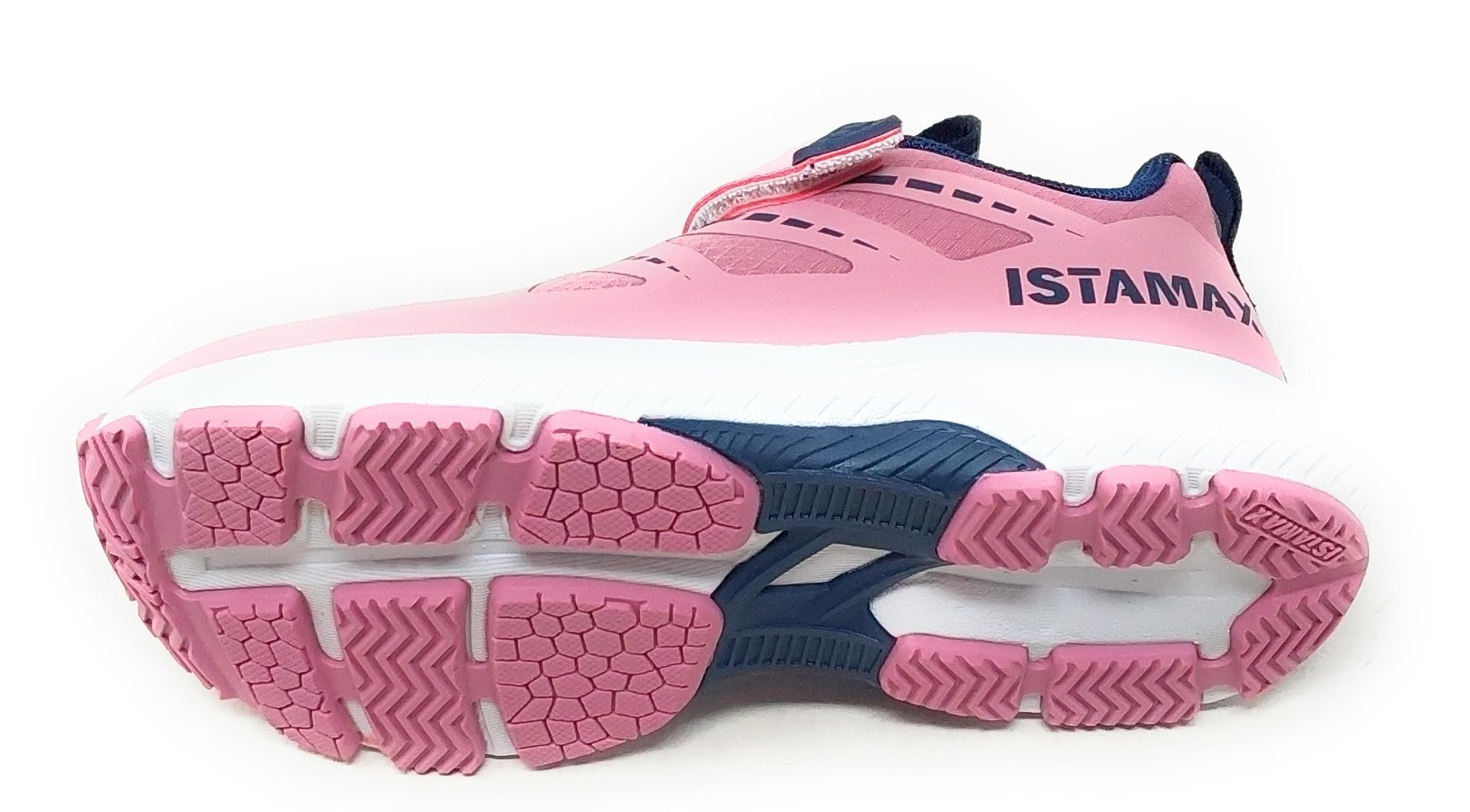 Scarpe Sportive Bambina,a Strappo,Rosa Blu,Mesh Traspirante Antipioggia,Modello IMAA3805