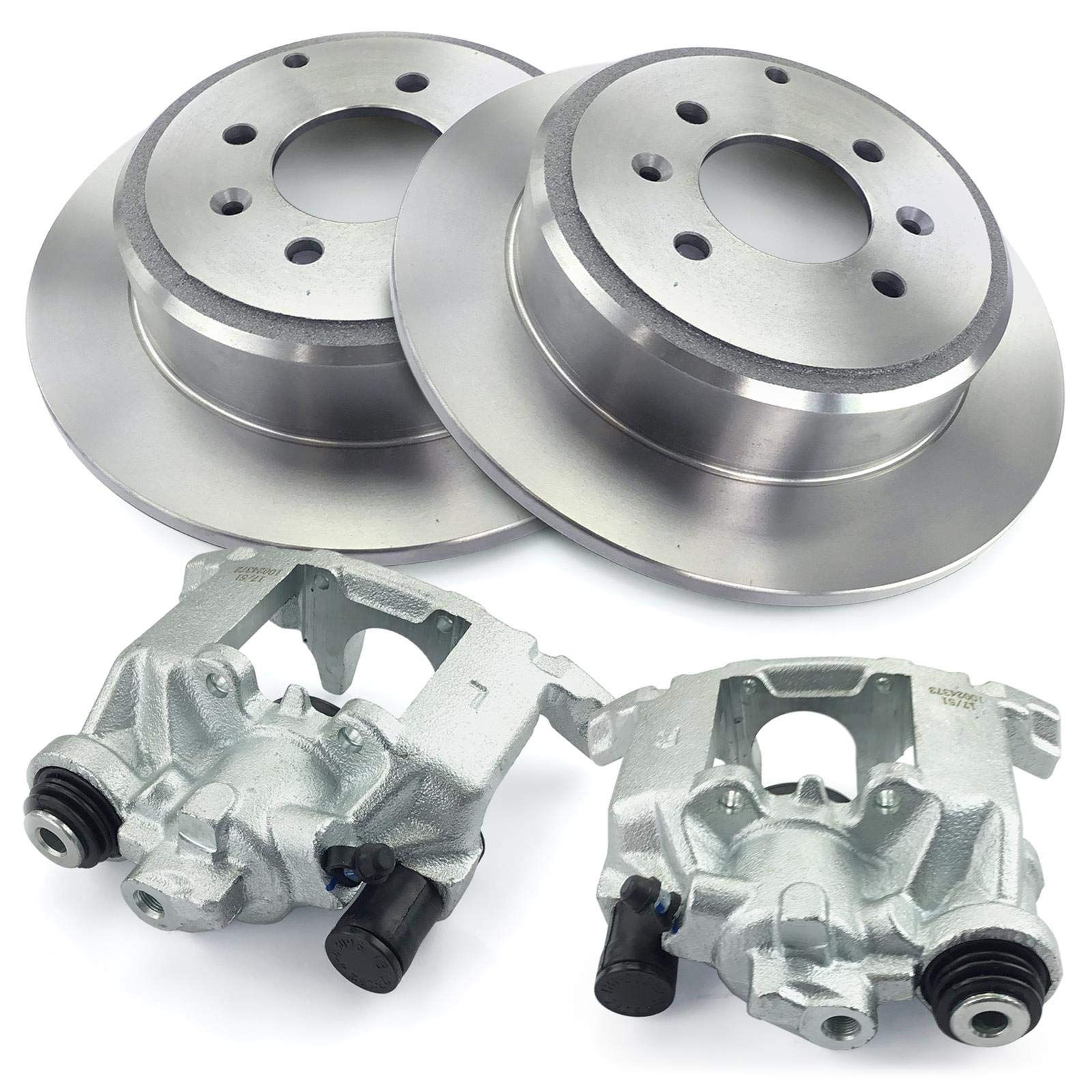 NB PARTS GERMANY 10069741 2 x étriers de frein + Disques de frein arrière