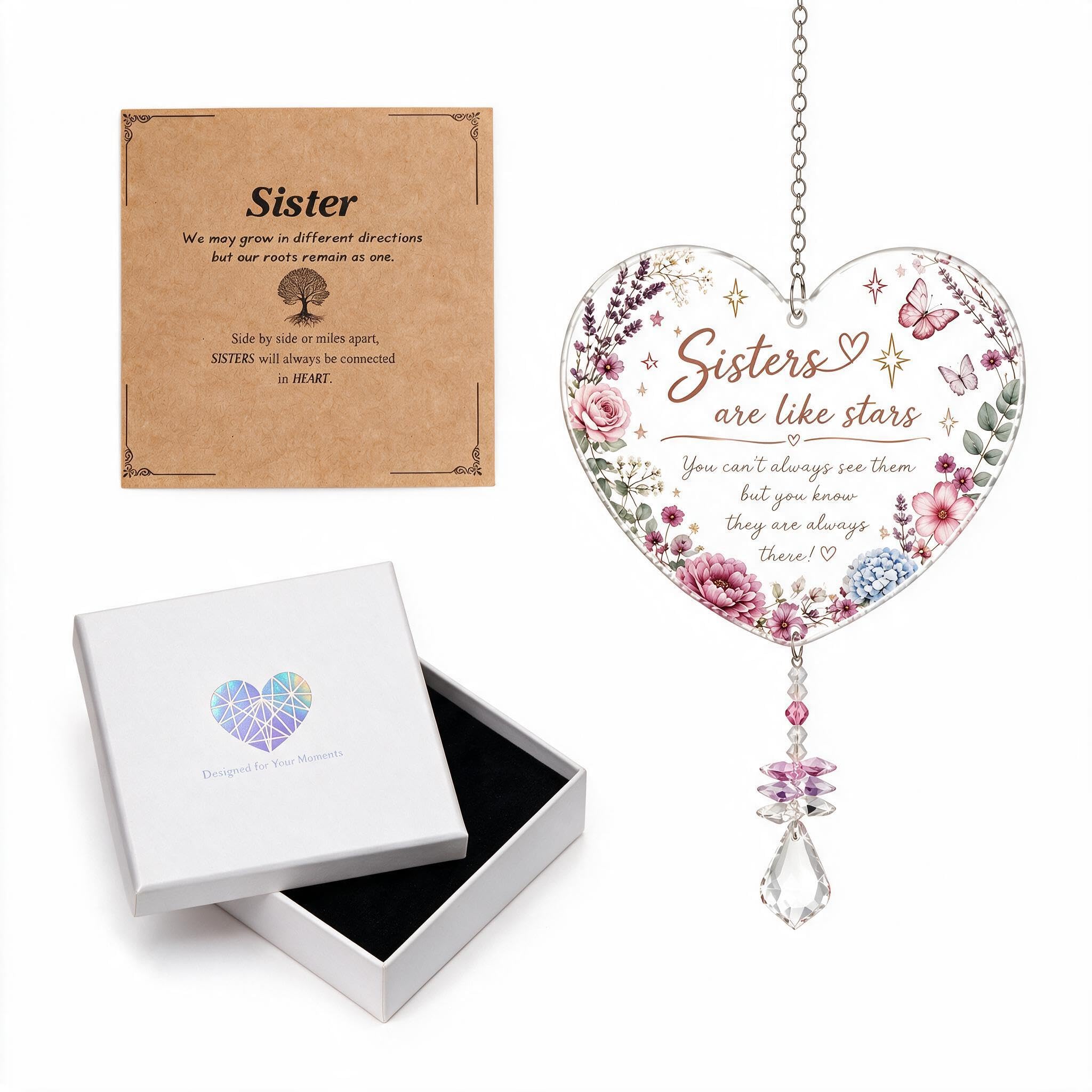Sister Gifts,Christmas Sisters Presents,Little Birthday Gift For Xmas Women
