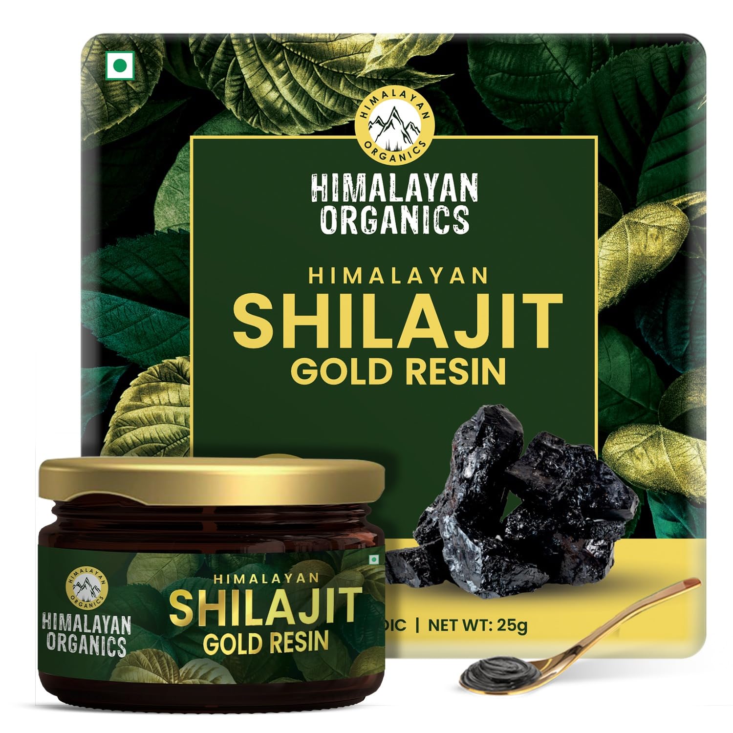 Vlado’s Himalayan Organics Shilajit Gold Resin - 25g | Contains 24 Carat Gold | 100% Ayurvedic | Pure and Natural Shilajeet | Helps to Boost Immunity, Energy, Strength, Stamina, and Overall Health - 25G (B0CJJDZZPZ) Amazon Price History, Amazon Price Tracker