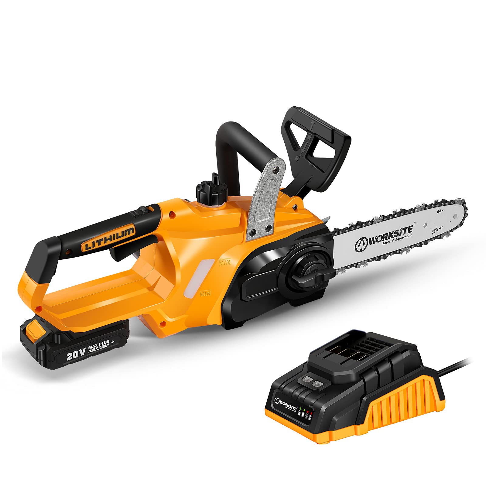 Buy Cordless Chainsaw, 20V Electric Chainsaw, Battery Powered Chainsaw