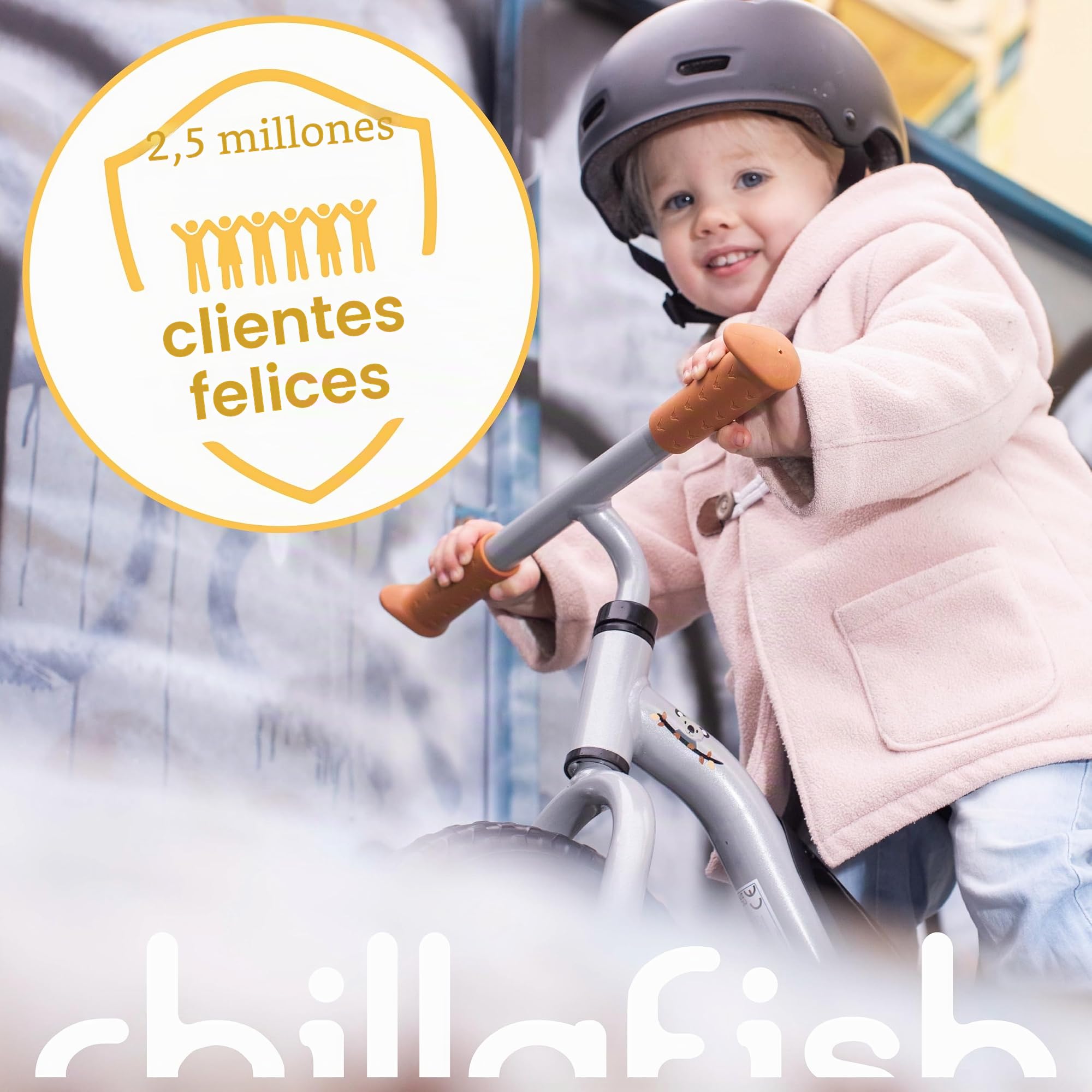 Chillafish Charlie, con neumáticos de 10 o 12 Pulgadas, con Ruedas Luminosas u Otros Accesorios