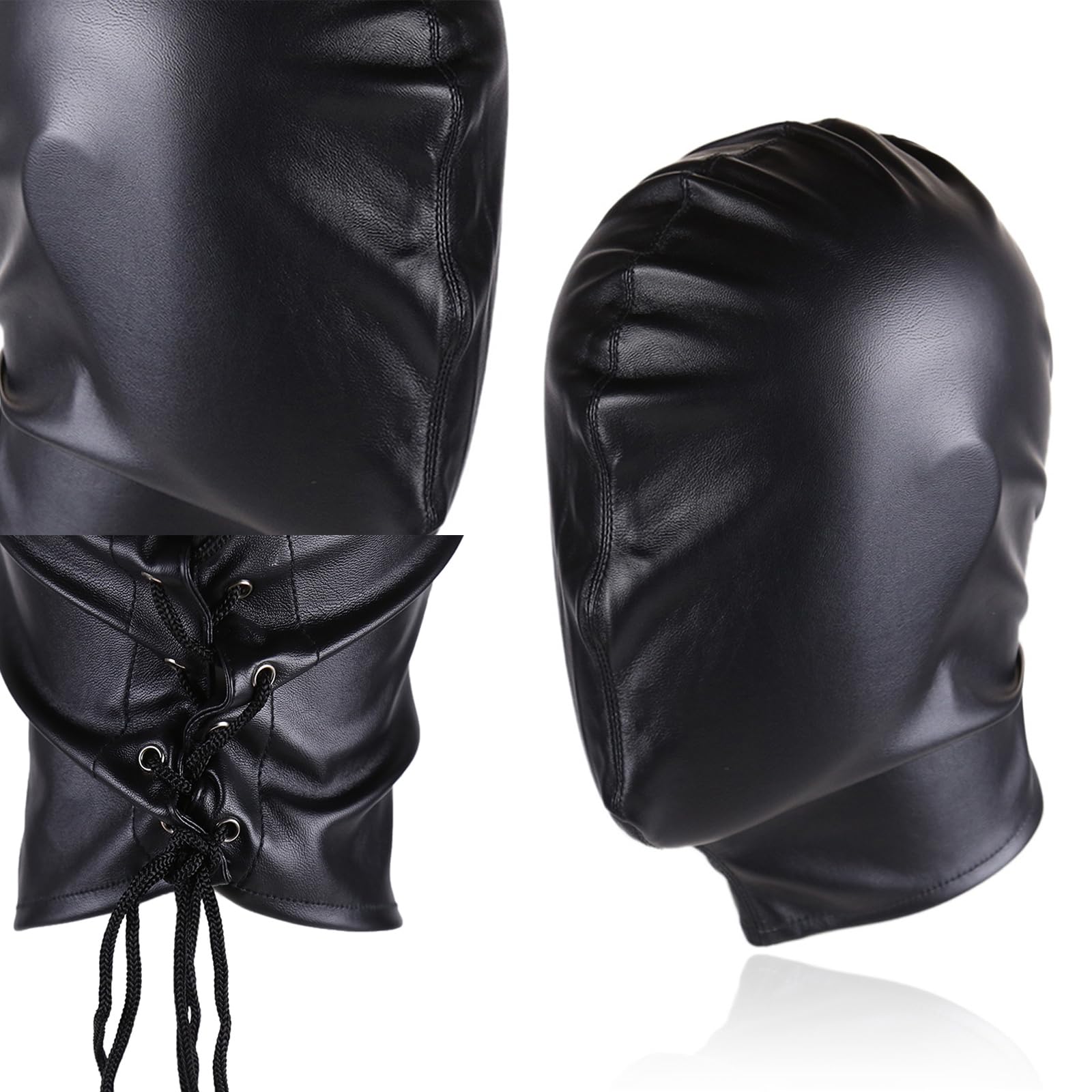 Unisex Cappuccio Flirtare Copricapo Per Costume Gioco di Ruolo Regolabile Sconosciuto Mistero Gioca Donne