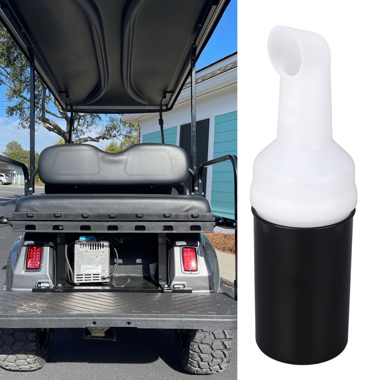 KIMISS Porte-Bouteille de Sable Universel pour Chariot de, Haute Résistance, Facile à Installer, Remplacement, Entretien des Terrains de de Voiture