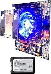 Kit PC Gamer X99 Xeon E5 2680v4 14 Núcleos (Ryzen 5 5600) + 16GB DDR4 + SSD 512GB + Cooler 2 Fans LED