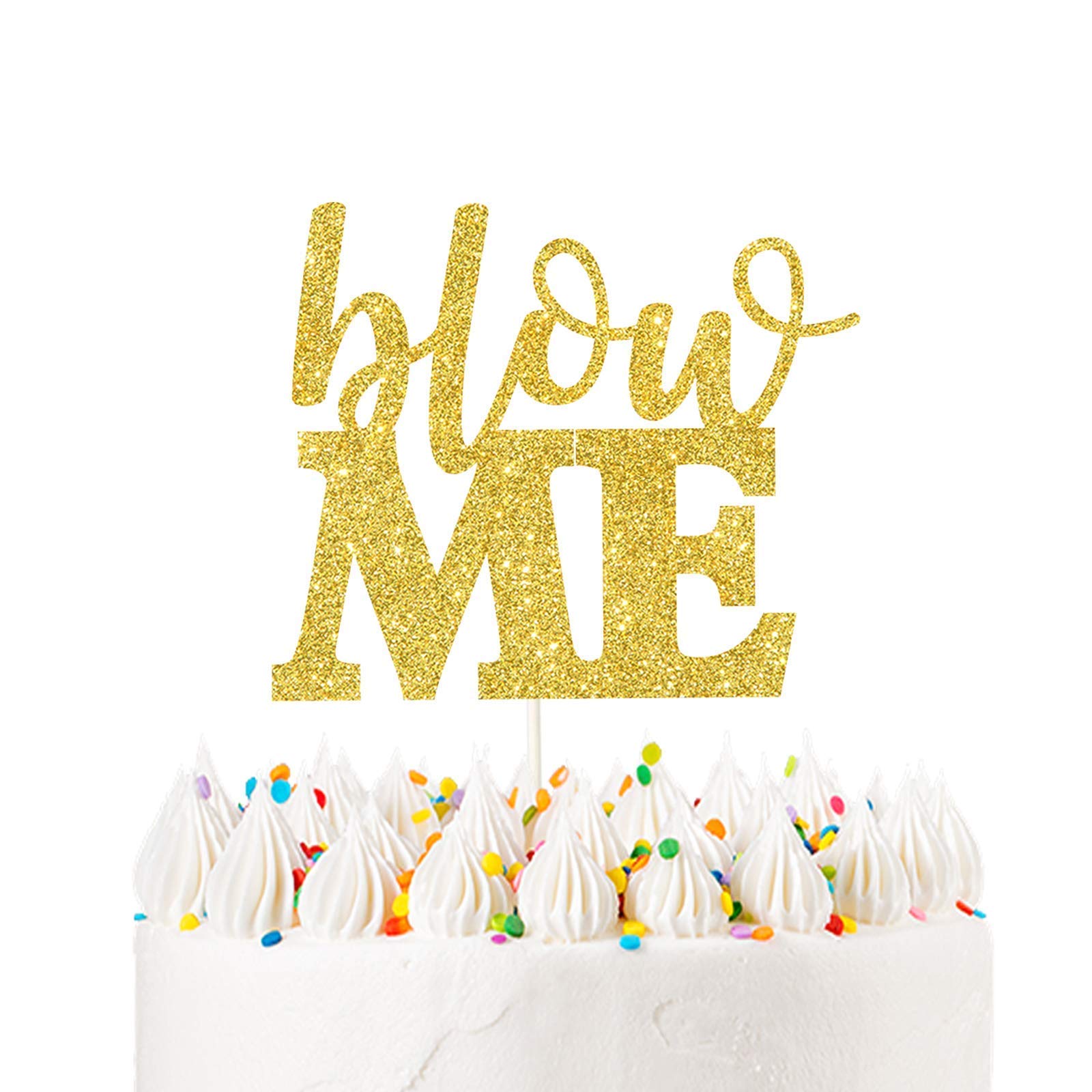 Buy Festiko Blow Me Cake Topper Old AF Cake Topper Adult Birthday