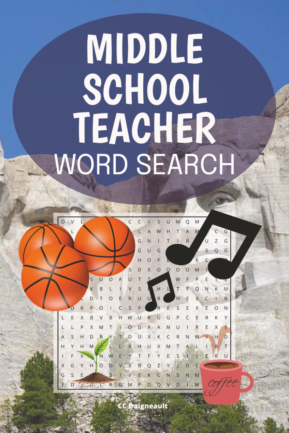 Middle School Teacher Word Search: 58 different puzzles with solutions, 116 pages, 6" x 9" format, makes a great gift for any middle school teacher