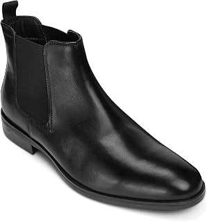 Thomas Crick Chelsea Genuine Leather Slip-On Boots with Cushioned Ortho Insole Price In India