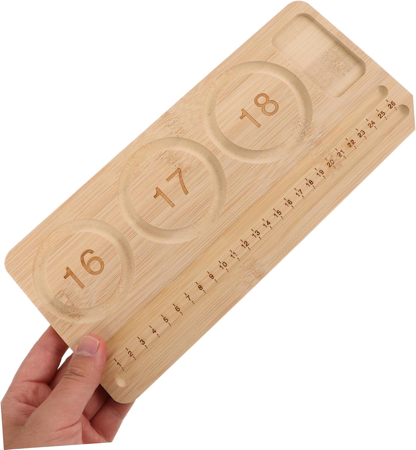 BESTYASH Bead Organizer Tray Bracelet Sizer Board Beading Mat Jewelry Measurement Tools