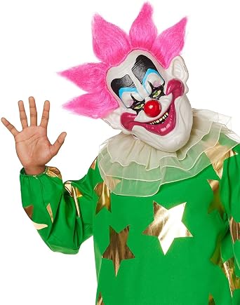 Spirit Halloween Killer Klowns From Outer Space Adult Spikey Costume | Officially Licensed | Clown Cosplay | Horror Costume