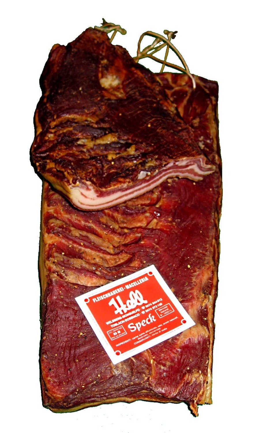 Brettlspeck Bauchspeck ganze Seite ca. 3,2 kg. - Metzgerei Hell