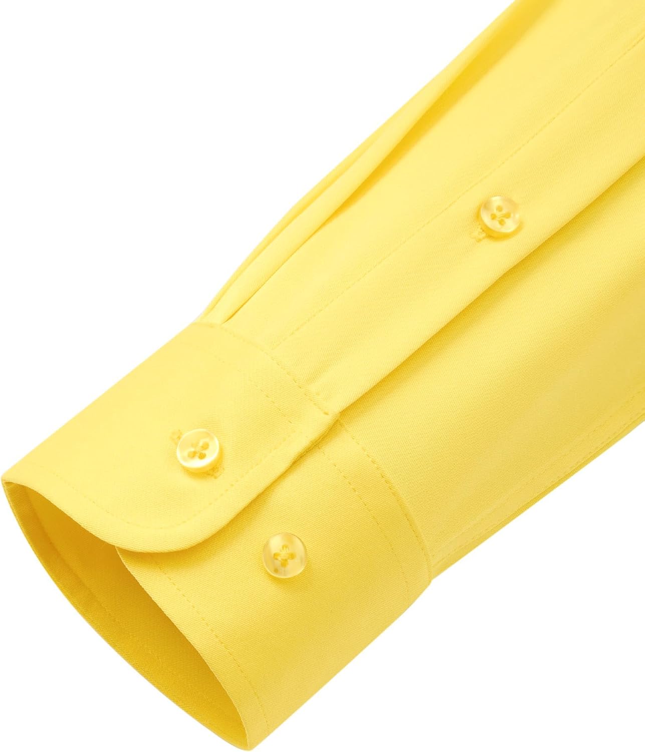 J.VER Men's Dress Shirts Solid Long Sleeve Stretch Wrinkle-Free Formal Shirt Business Casual Button Down Shirts - Image 5