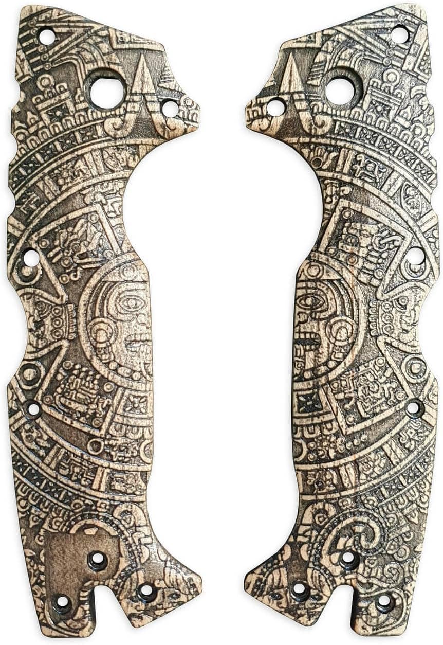 Aztec Scales - Compatible with Cold Steel AD-10 Knife by Svechnikov Workshop