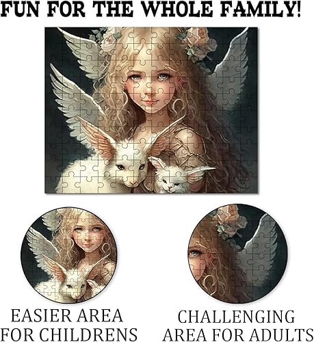 Miniatura 5 de Rompecabezas de flores de tortuga para adultos de 200 piezas, ecológico, rompecabezas de obras de arte único, rompecabezas de piezas grandes, ideal