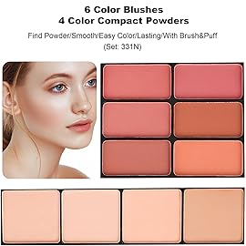 coliusa 58 Color Professional Makeup pallet, Makeup Kit for Women Full Kit,All In One Makeup Set,Makeup Gift Set for Women&Girls&Teen (331N)