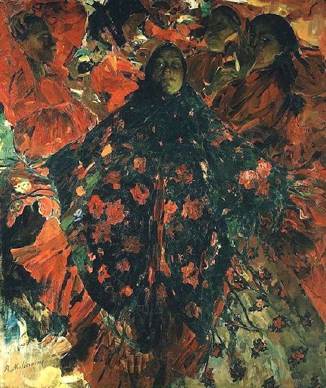 Impression d'art Art Tableau Femmes Filipp Andreevich Malyavin sur toile