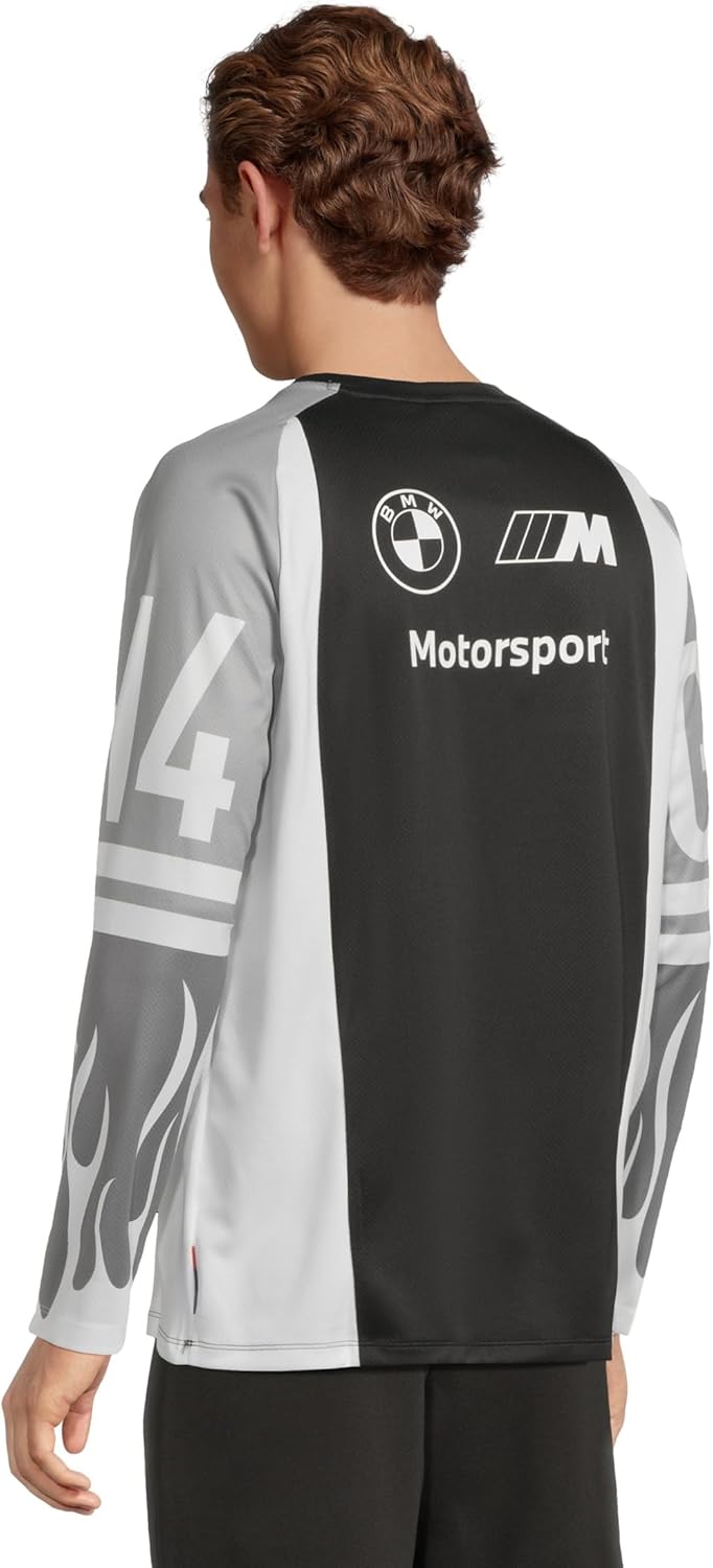 PUMA Men's Standard BMW M Motorsport Lifestyle Jersey - Image 4