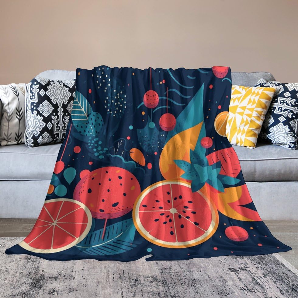 Couverture micro polaire douce jeté flanelle légère plaid lit canapé